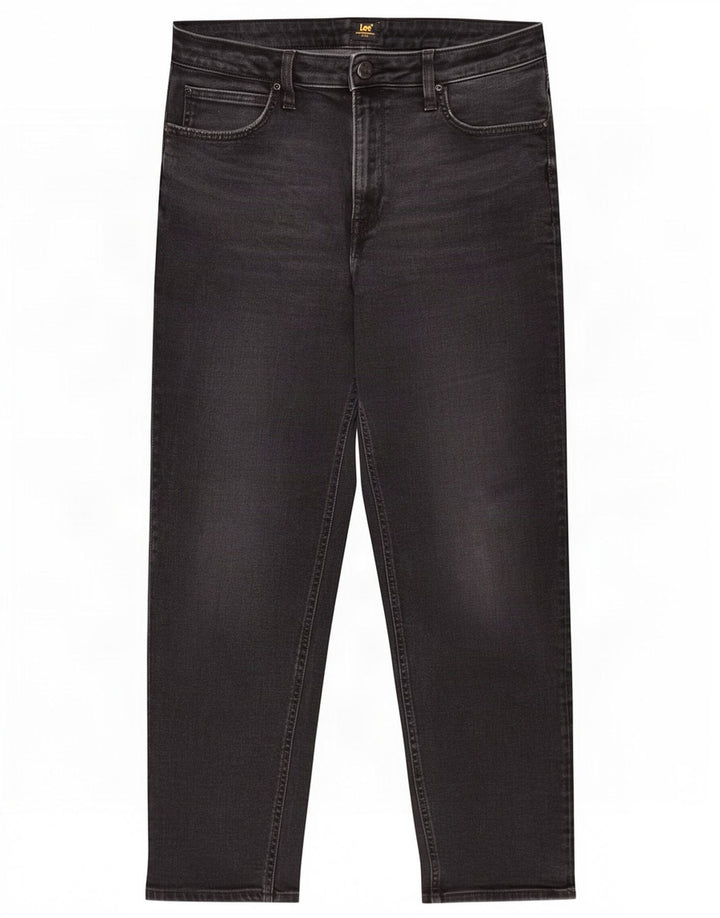 Lee Jean Droit Carol Femme W32 L26 Coton Noir