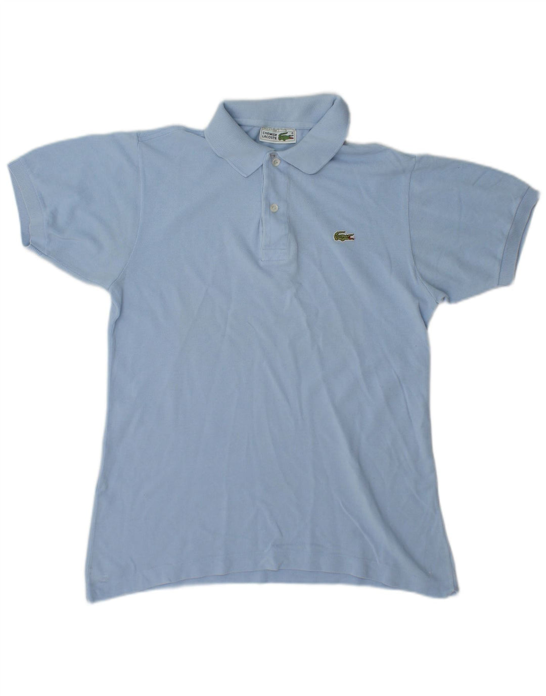 Lacoste Polo Homme Taille 3 Petit Bleu Coton