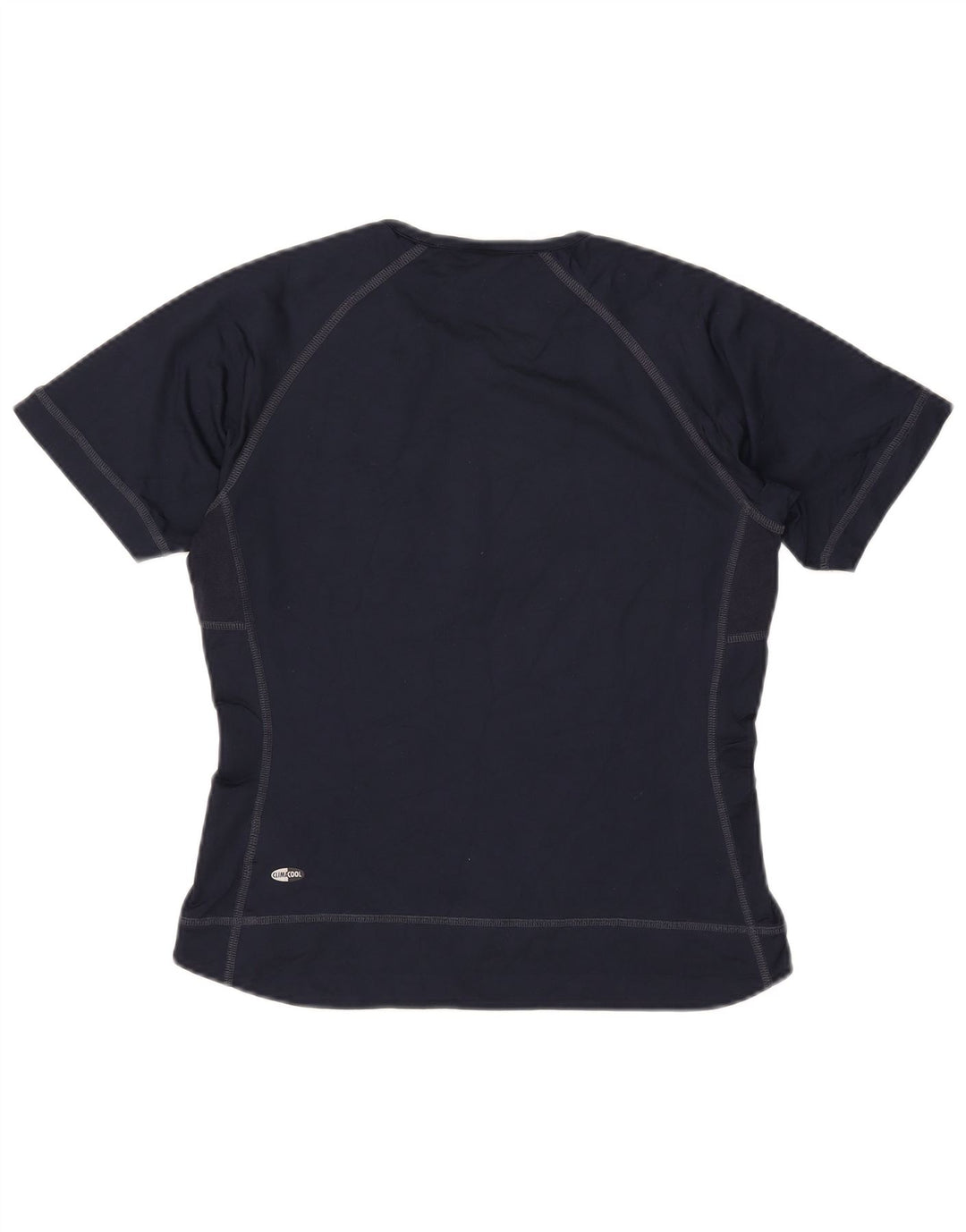 Adidas Climacool T-shirt pour femme UK 12 Bleu marine moyen Nylon