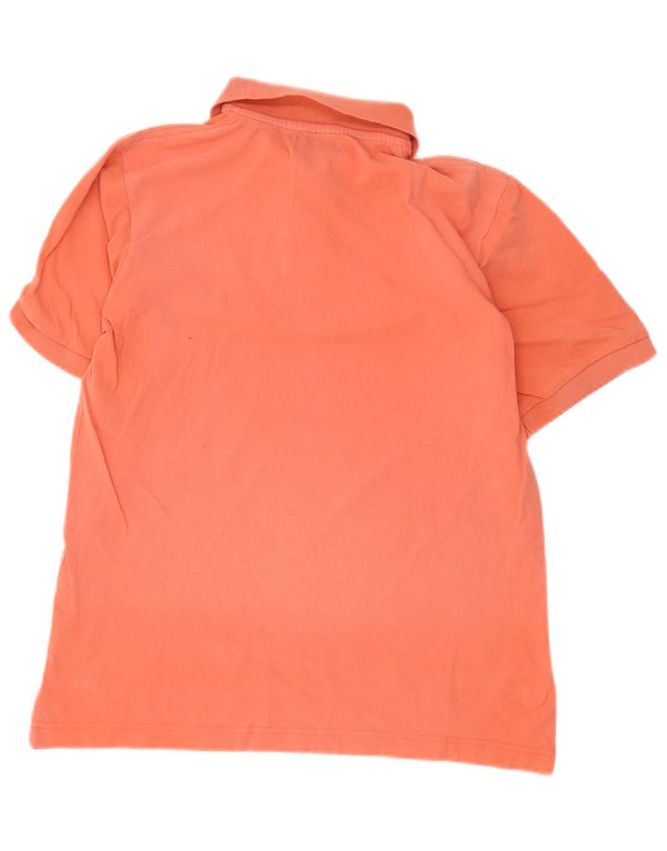 Kappa Polo Homme Petit Orange Coton