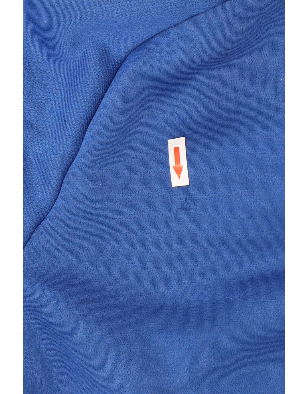 Under Armour Sweat-shirt court à col zippé pour homme, grand bleu, polyester