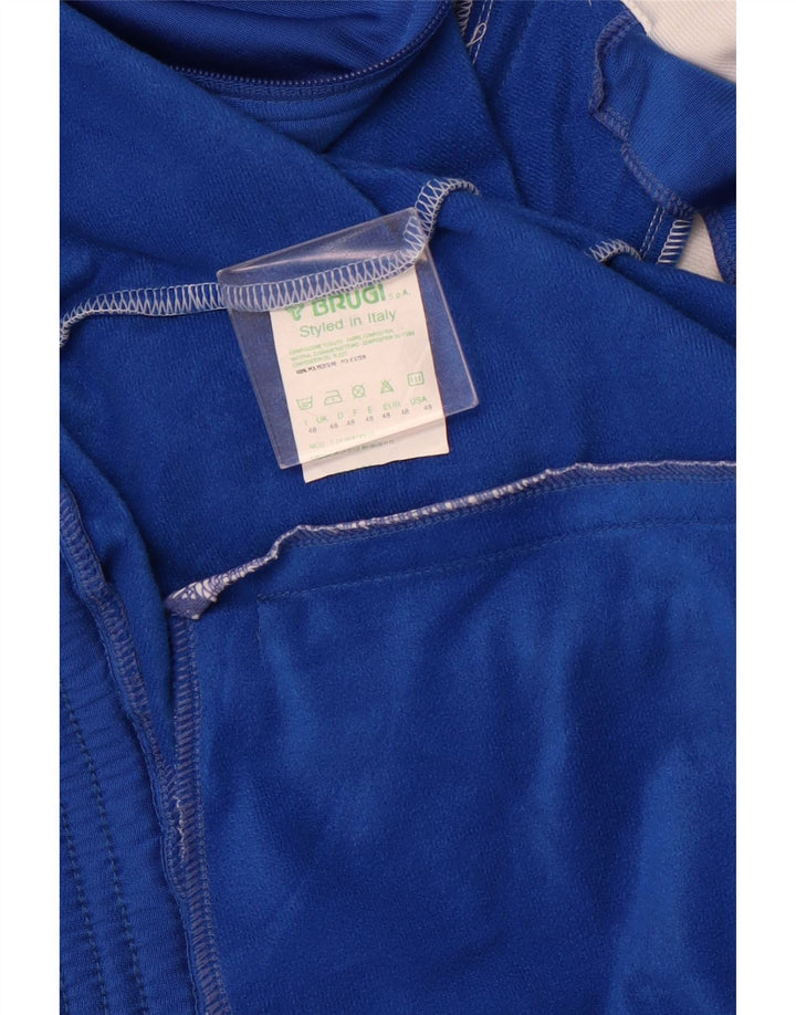 BRUGI Veste de Survêtement USA Graphic Homme IT 48 Bleu Moyen Colourblock