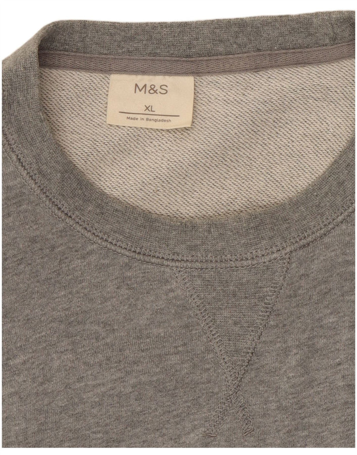 Marks & Spencer Sweat-shirt pour homme XL Gris