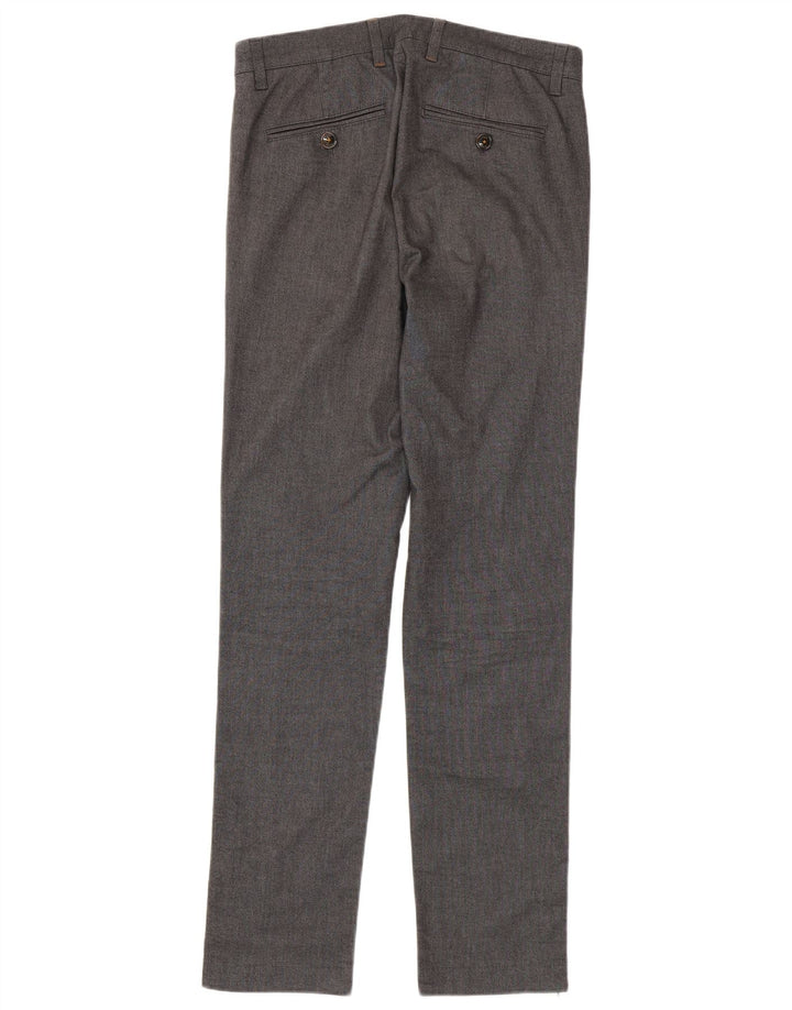Ted Baker Pantalon de Costume Slim Homme W30 L32 Gris Moucheté Coton