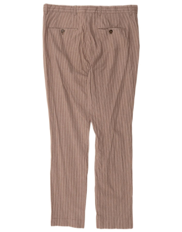 Jack & Jones Pantalon Chino Slim Homme IT 52 XL W36 L31 Gris Rayé