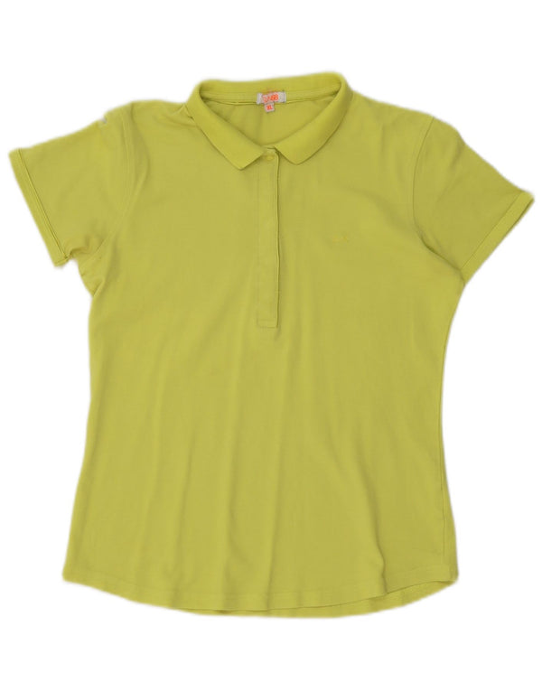 Sun68 Polo Femme UK 18 XL Vert Coton