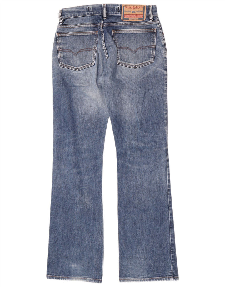 Diesel Jean bootcut effet vieilli W31 L33 pour femme en coton bleu