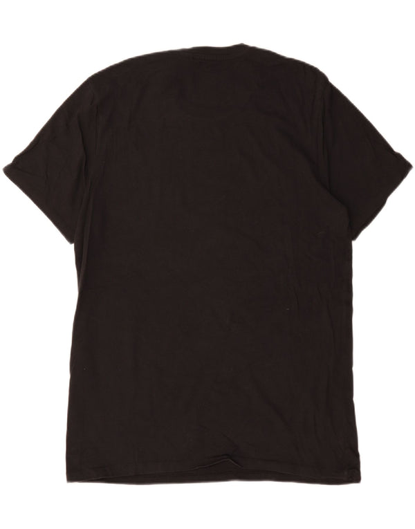 Levi's T-Shirt Graphique Homme Noir Large Coton