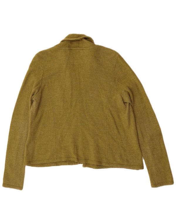 Laura Ashley Pull cardigan ouvert pour femme UK 14 Large Vert