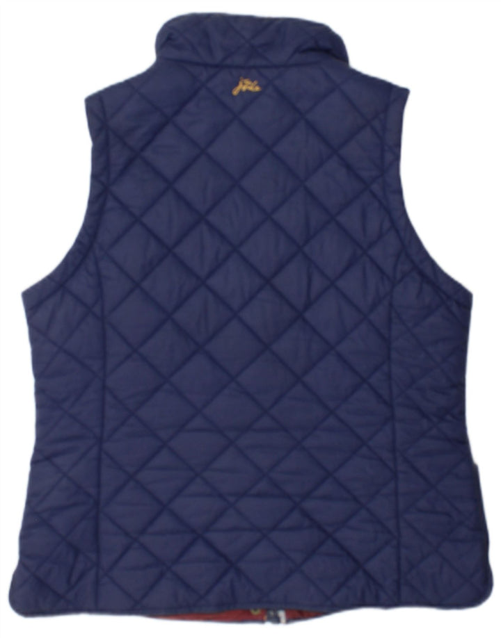 Tom Joule Gilet matelassé pour femme UK 14 Large Bleu Marine Polyamide