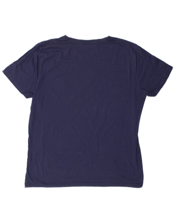 Gant Homme Regular T-Shirt Top 2XL Bleu Marine