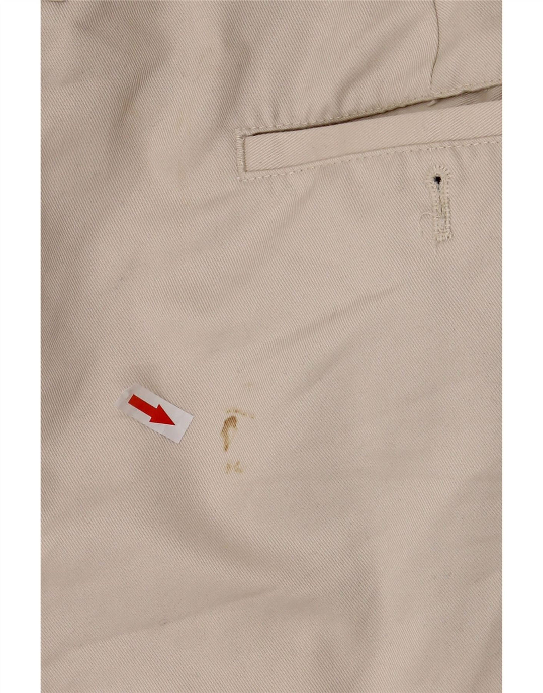 IZOD Pantalon Chino Homme W36 L32 Beige Coton