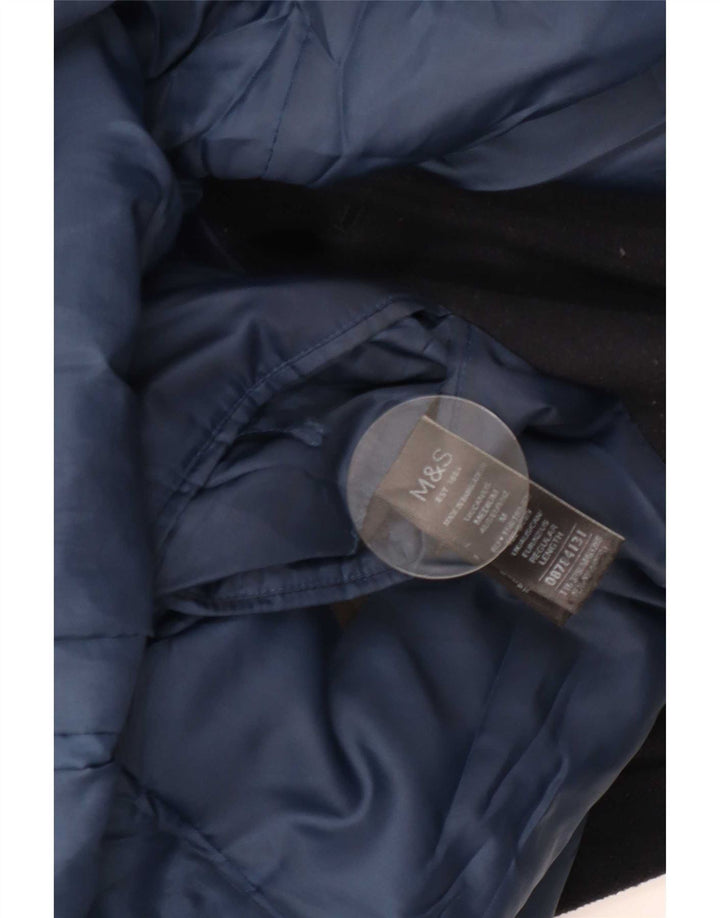 Marks & Spencer Manteau pour homme UK 38 Medium Bleu marine Polyester