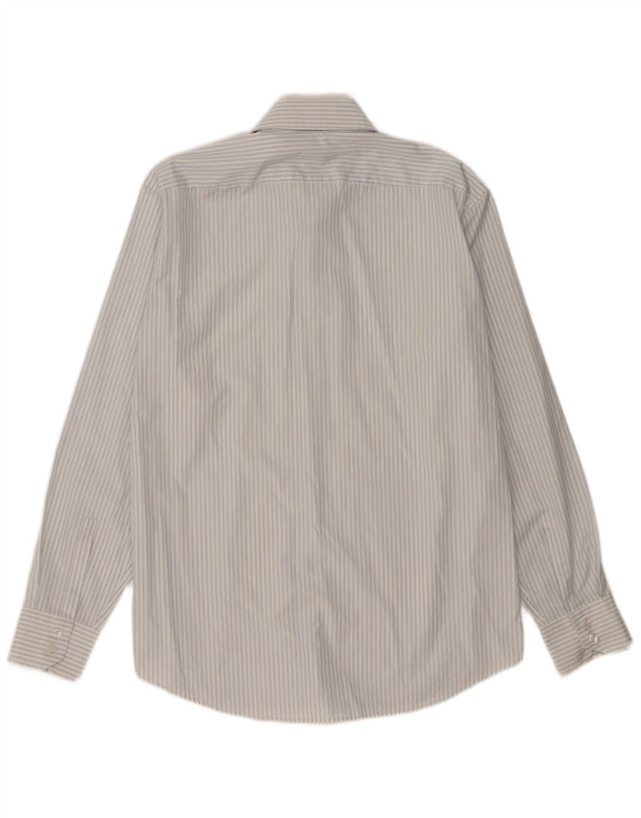 Hugo Boss Chemise coupe régulière pour homme Taille 41 16 Grand Bleu Rayé