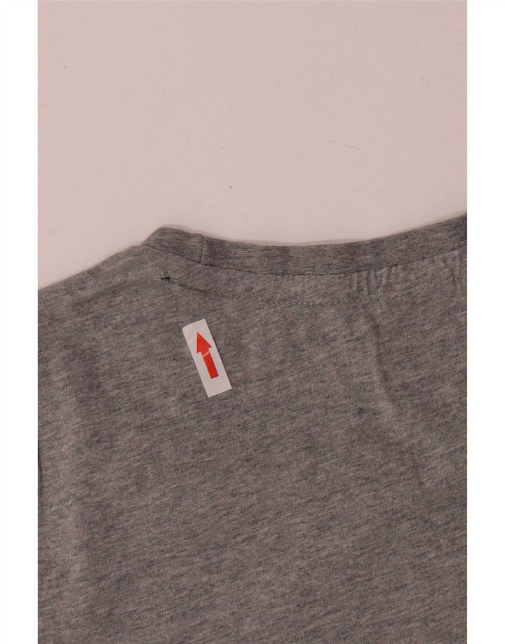 Puma T-shirt graphique pour femme UK 14 Gris moyen