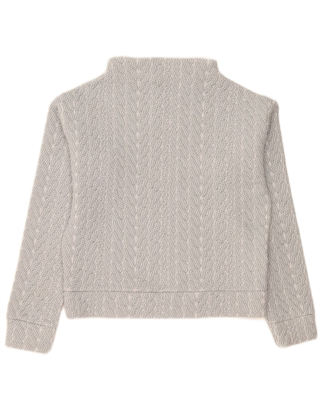 Gap Sweat-shirt surdimensionné pour femme UK 6 XS Gris rayé Polyester