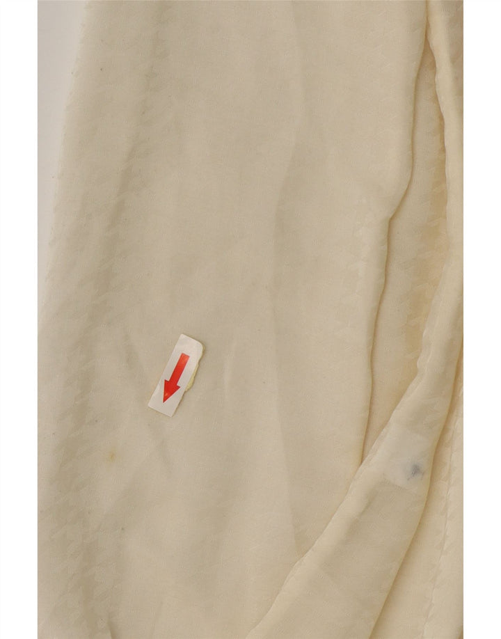 Gap Chemisier transparent pour femme UK 6 XS Polyester blanc cassé