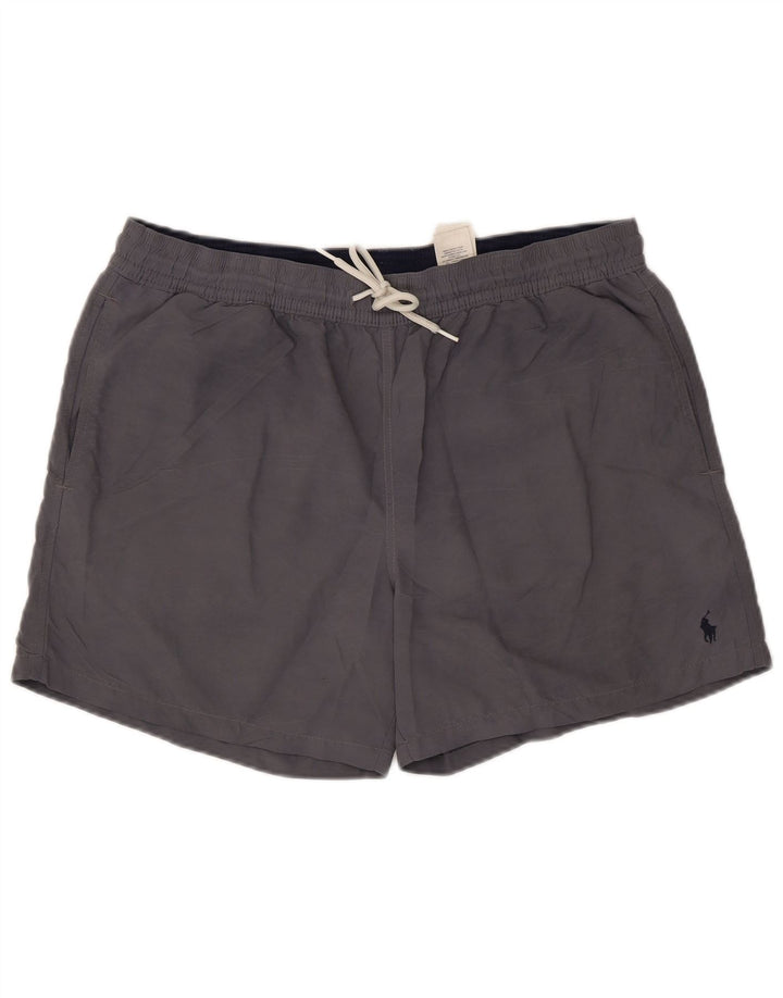 Polo Ralph Lauren Short de bain homme XL gris polyester