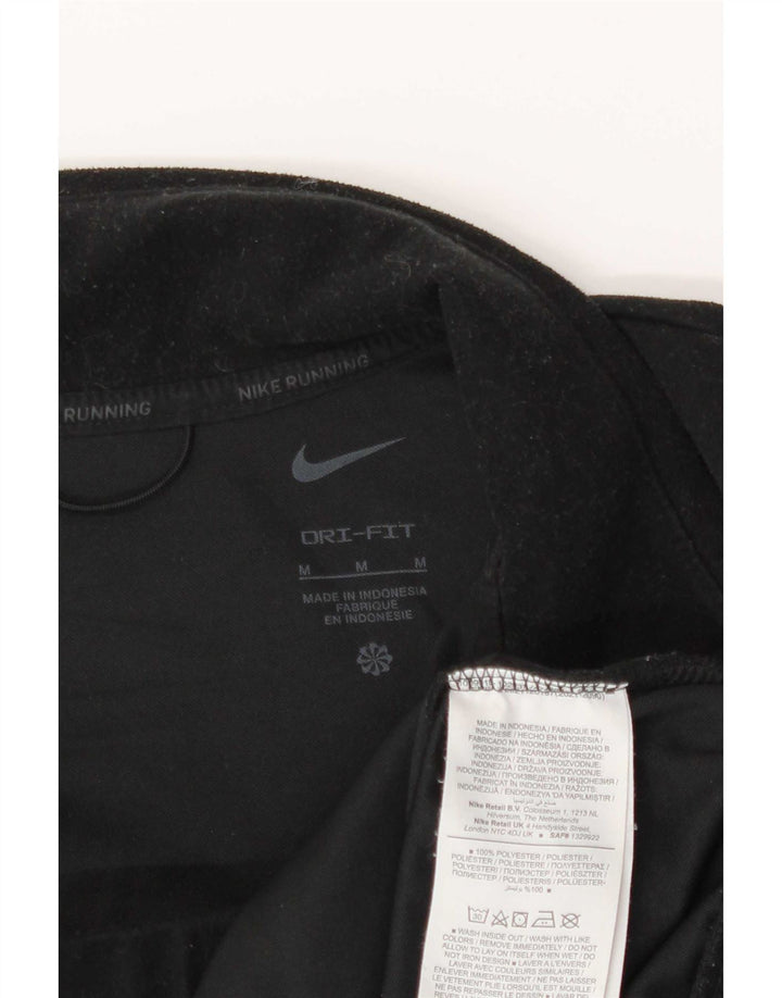Veste polaire Nike Dri Fit Graphic pour femme UK 14 Noir moyen Polyester