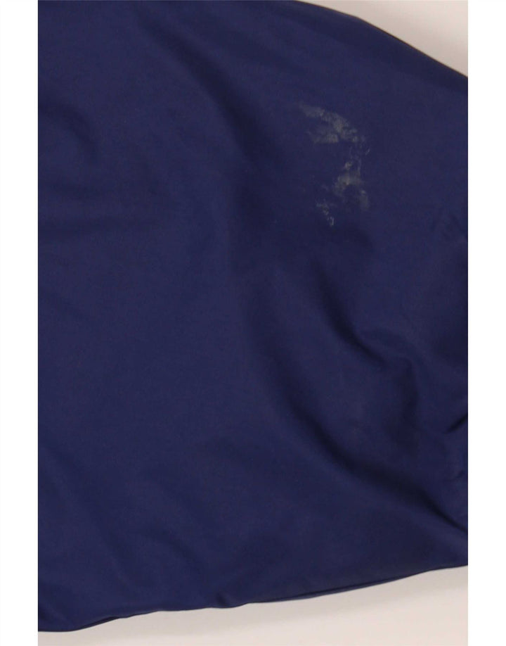 Adidas Veste Bomber Homme UK 42/44 Large Bleu Polyamide