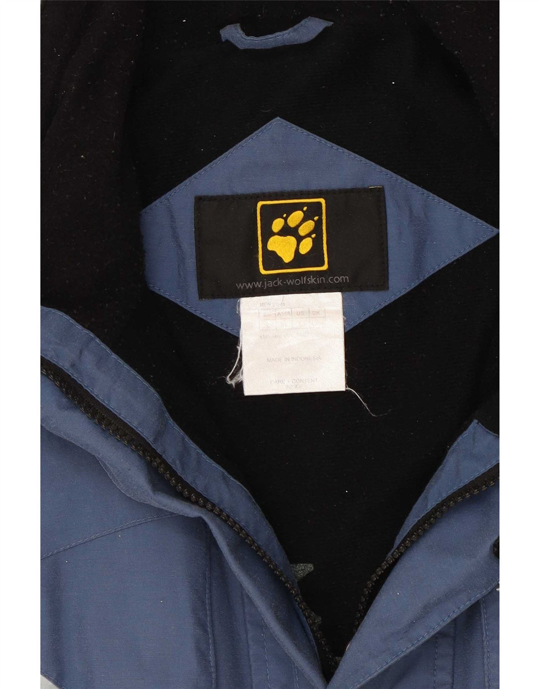Jack Wolfskin Veste de ski pour homme UK 40/42 Large Bleu Colorblock Polyamide