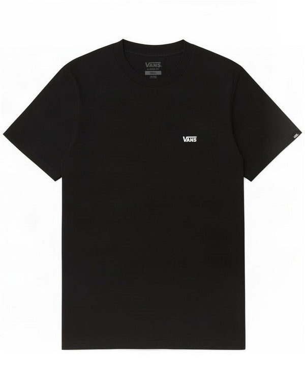 Vans T-shirt coupe classique pour hommes, petit, en coton noir