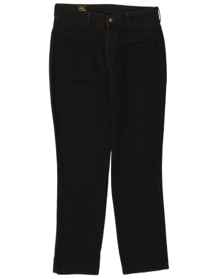 Lee Jean Droit Femme W34 L28 Coton Noir