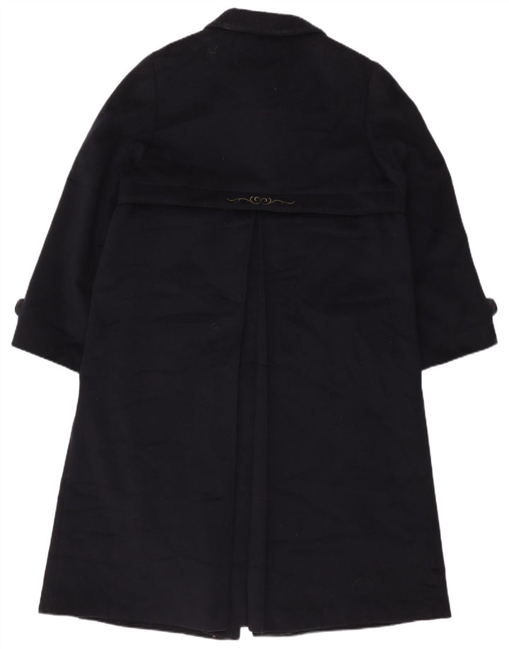 Pischl Manteau Femme UK 44 Laine Bleu Marine Moyen