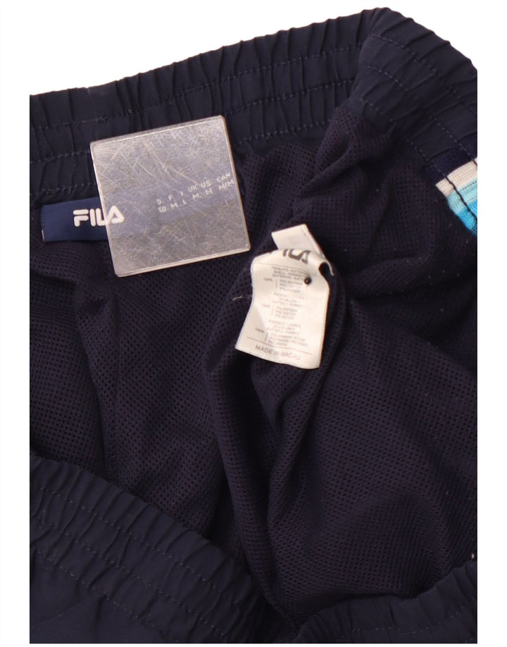 FILA Pantalon de Survêtement Homme Bleu Marine Moyen Polyester