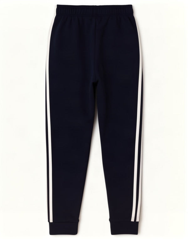 Adidas Pantalon de Survêtement Garçon Joggers 9-10 Ans Bleu Marine Coton