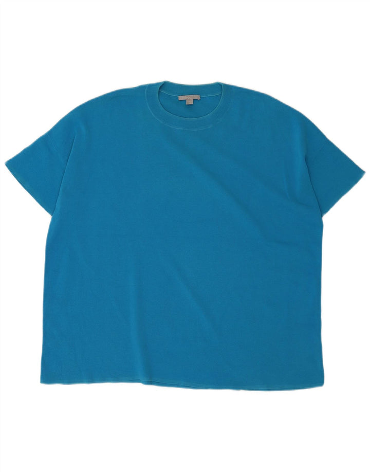 Cos T-Shirt Homme Bleu Moyen Coton