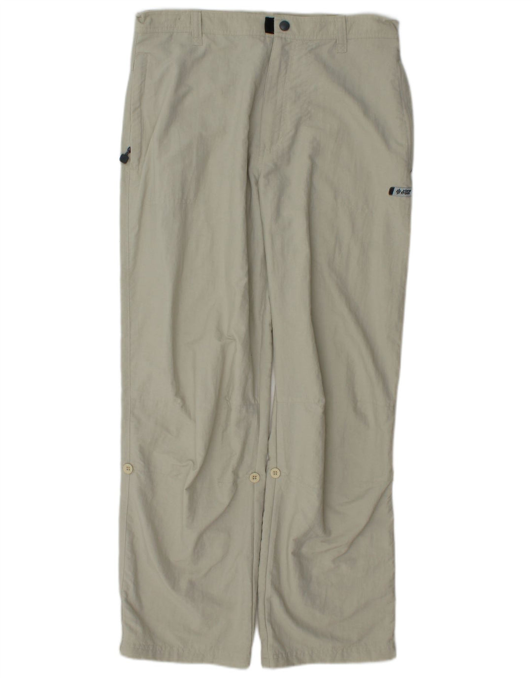 Marks & Spencer Pantalon de Randonnée Femme W32 L29 Vert Polyamide