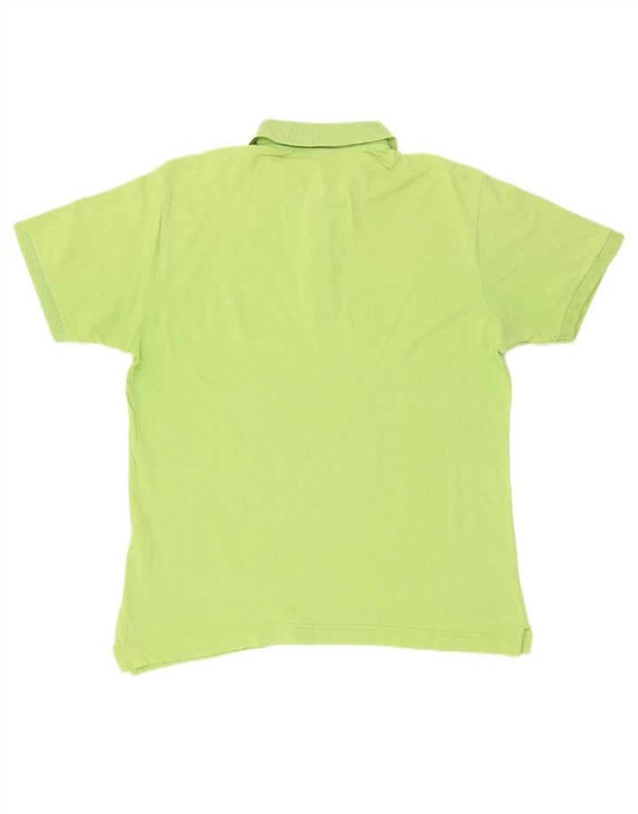 INVICTA Mens Polo Shirt IT 52 Large Green Cotton