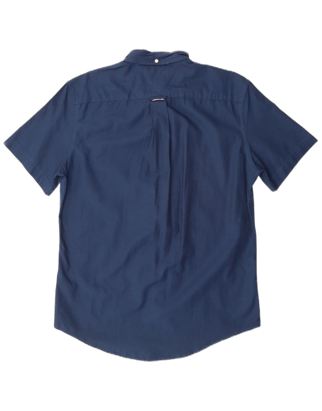 Tommy Hilfiger Chemise à Manches Courtes Homme Bleu Marine Moyen Coton