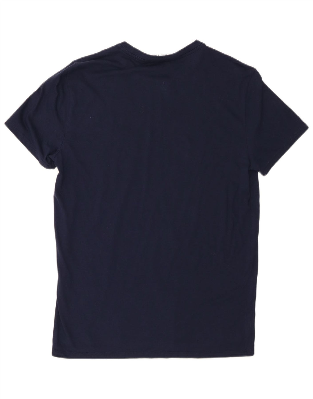 Lacoste Hommes Regular Fit T-Shirt Top Taille 4 Moyen Bleu Marine Coton