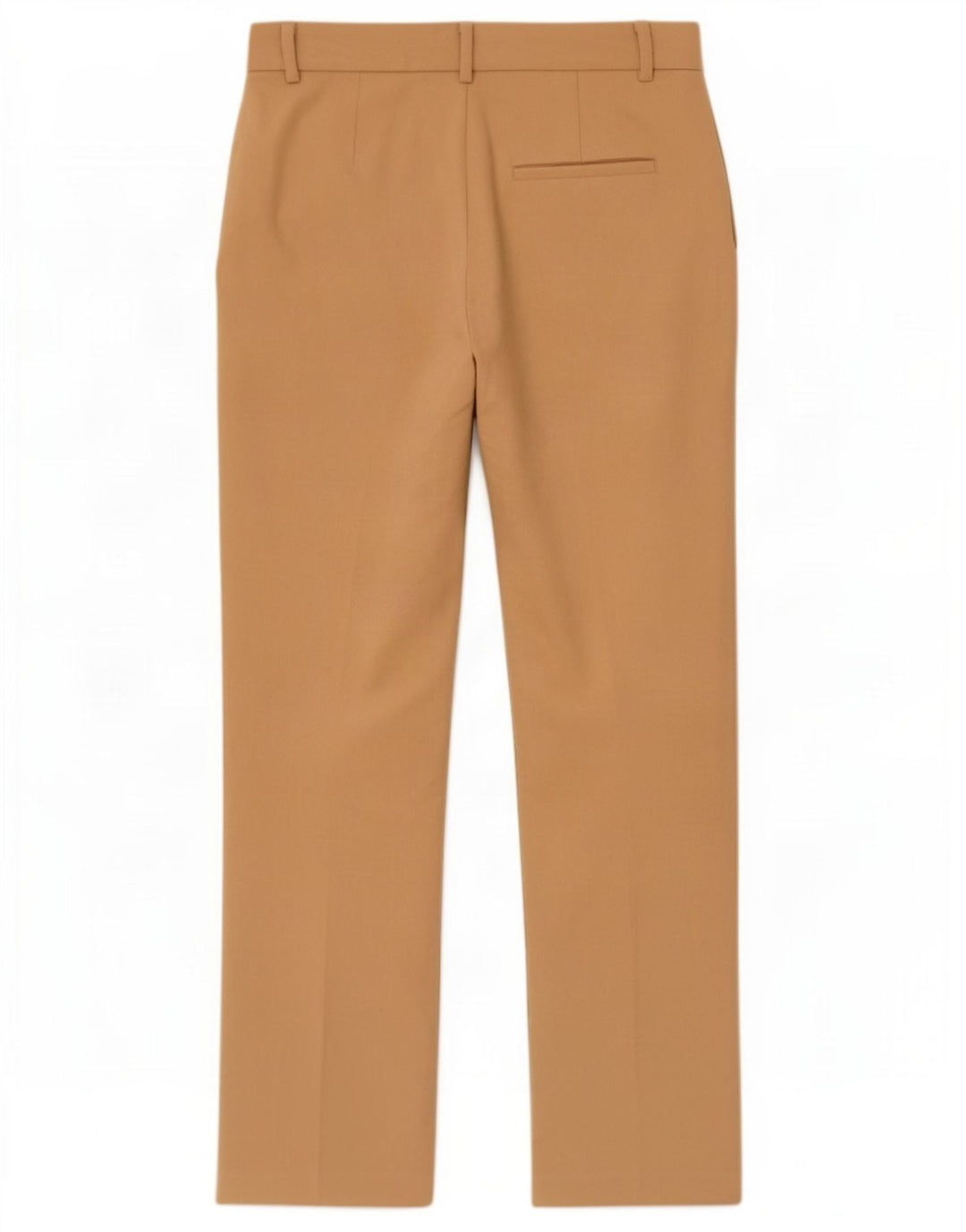 Zara Femme Pantalon De Costume Pegged Moyen W28 L31 Beige Polyester