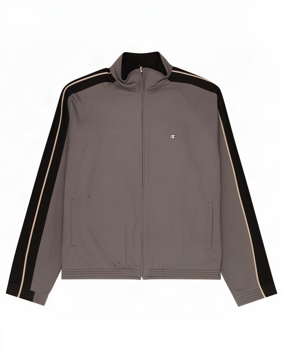 Champion Veste de survêtement pour homme XL Gris Colorblock Polyester