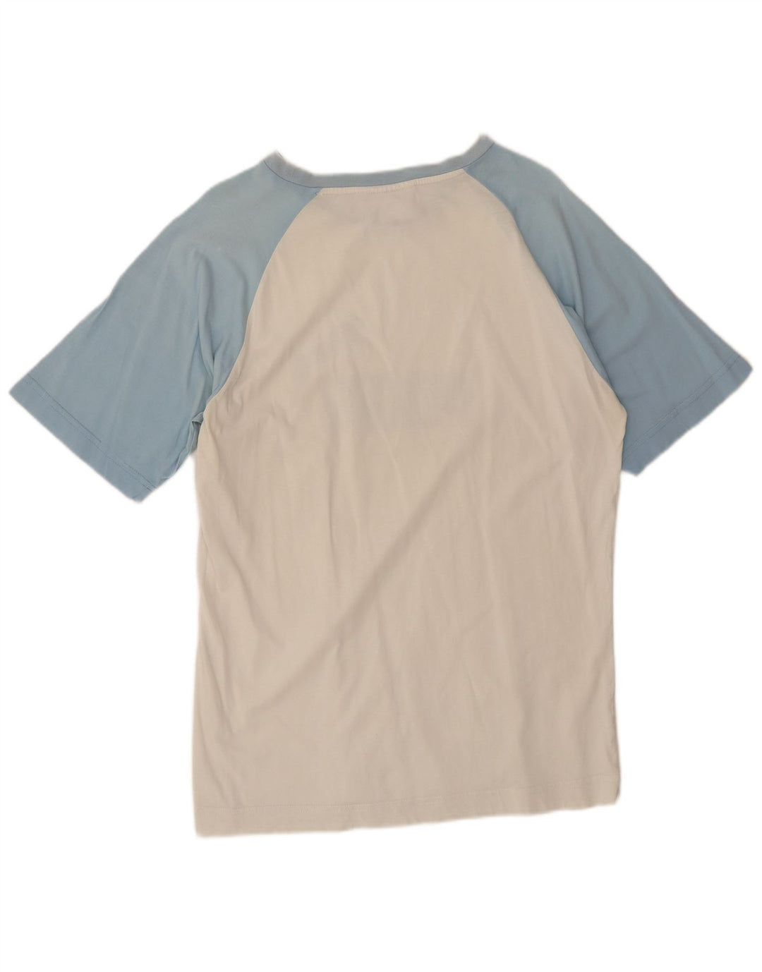 Puma T-Shirt Graphique Homme Large Blanc Colorblock