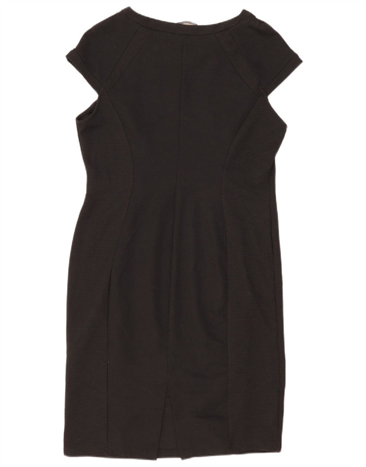 Marks & Spencer Robe fourreau pour femme UK 18 XL Noir Polyester
