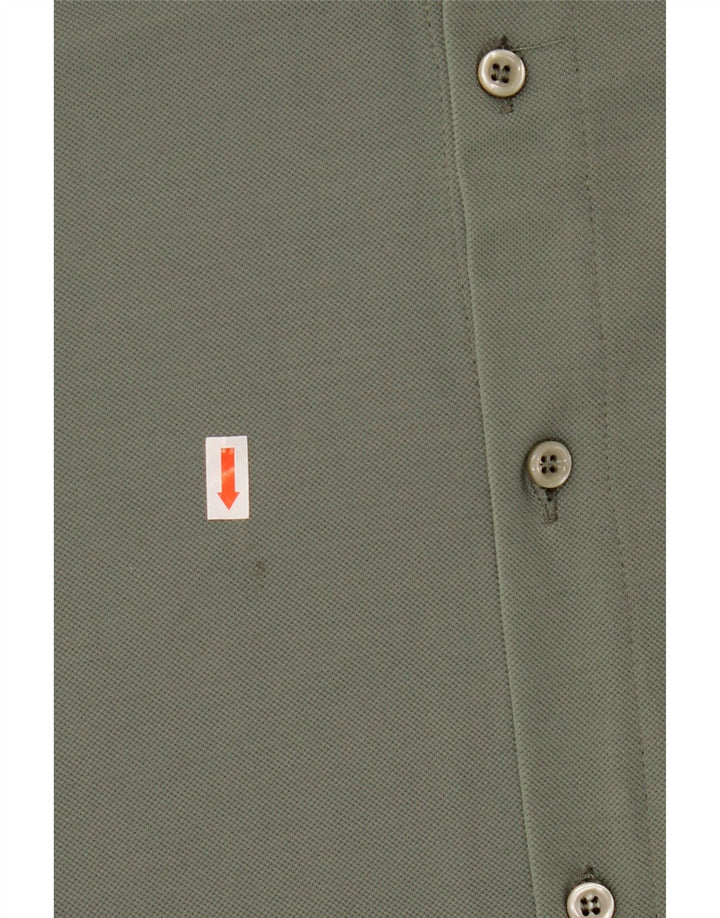 Marlboro Classics Chemise à manches courtes pour homme XL Kaki Tactel
