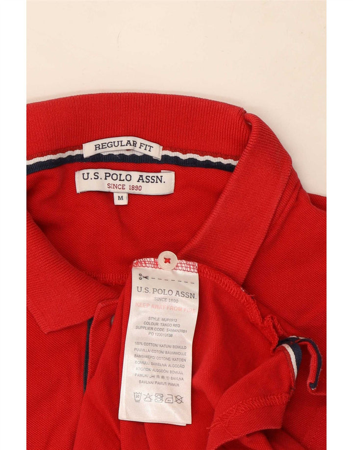 U.S. Polo Assn. Chemise Regular Fit Graphique Coton Rouge Moyen Homme