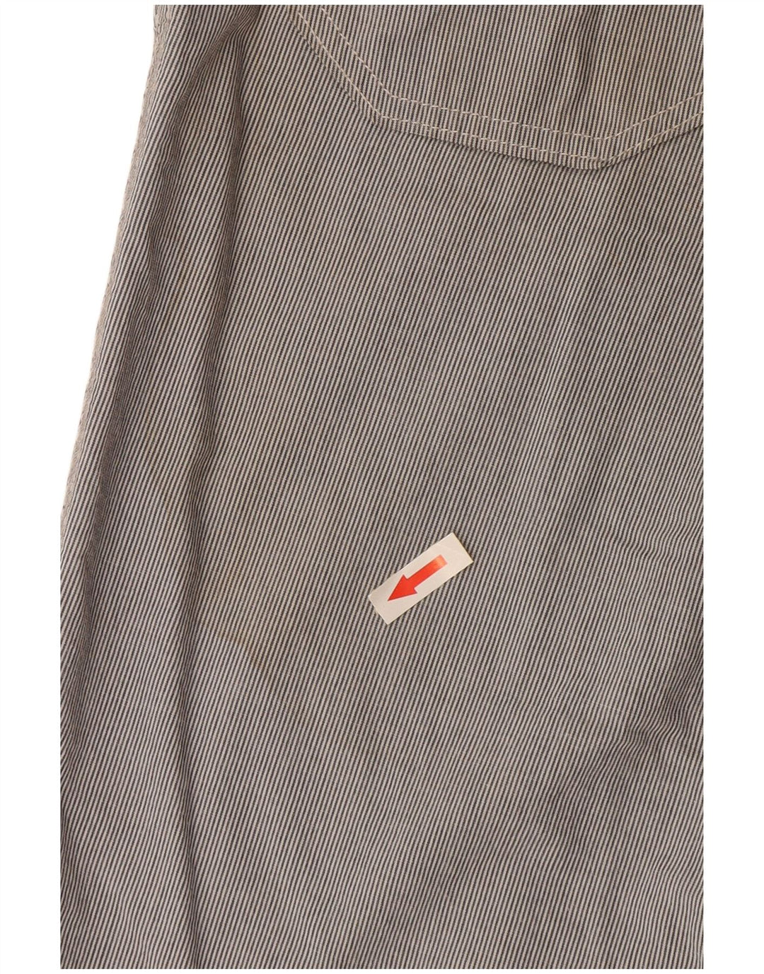 Jeckerson Bermuda Homme W31 Coton Rayé Gris Moyen