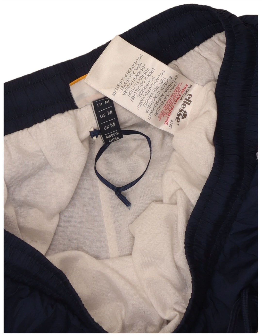 Ellesse Pantalon de survêtement pour homme Bleu marine moyen Colourblock