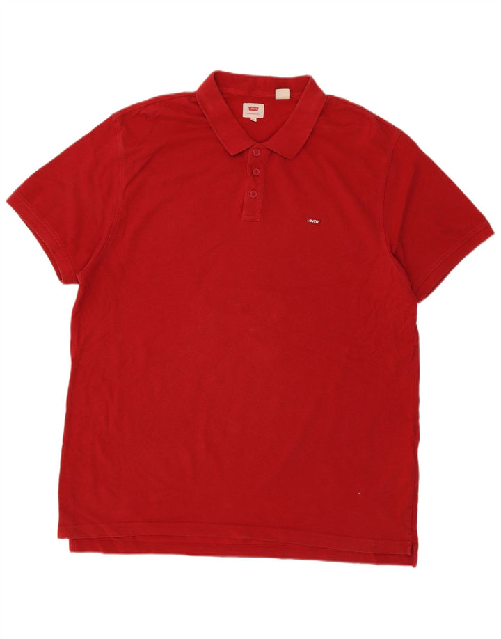 Levi's Polo Homme 2XL Rouge Coton