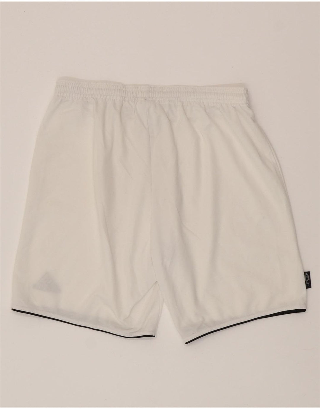 ADIDAS Short de Sport Climalite Homme Blanc Moyen Polyester