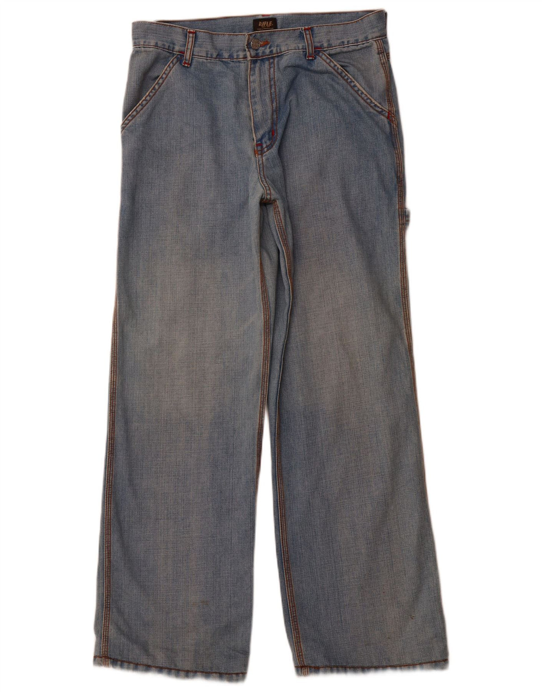 RIFLE Jean ample homme W31 L30 bleu coton