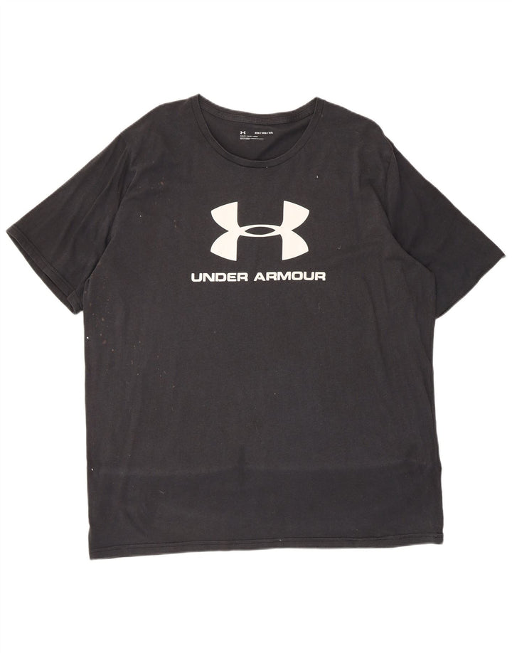 Under Armour T-Shirt Graphique Homme 2XL Noir