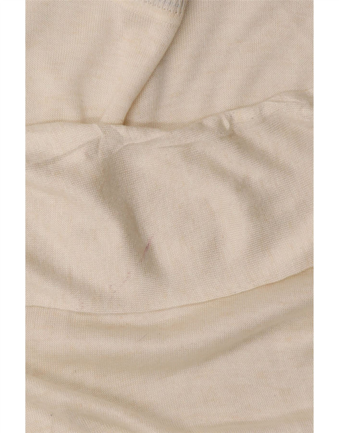 ZARA Femme Pull Col Bateau UK 14 Medium Blanc