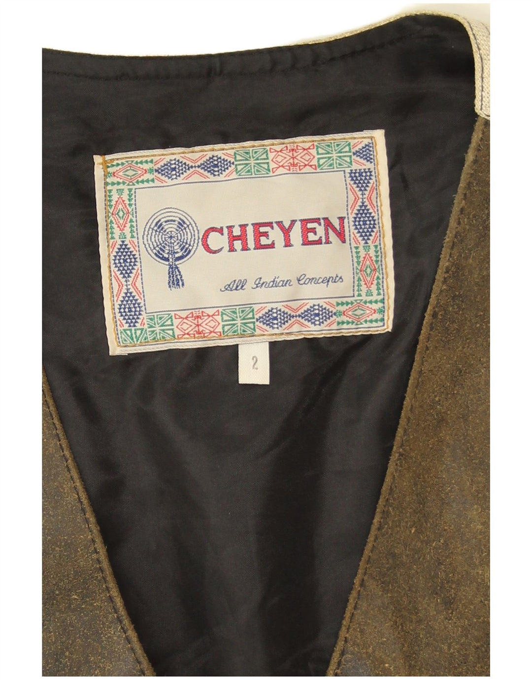 gilet graphique vintage pour hommes grand kaki