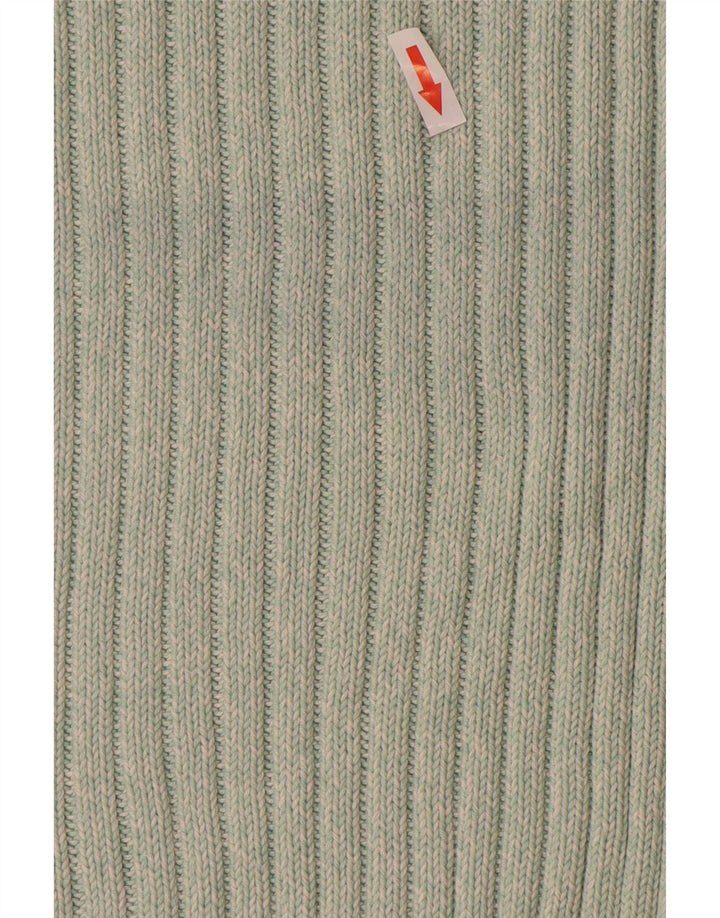 MARKS & SPENCER Pull à col rond pour femme UK 20 2XL Vert Coton